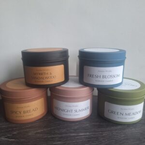 Selfcare Duftwelten - 5 Duftkerzen im Set