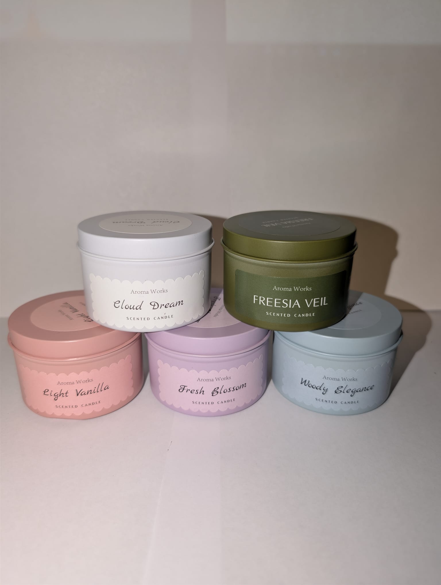 Selfcare Duftwelten - 5 Duftkerzen im Set (gemischt) – Bild 2