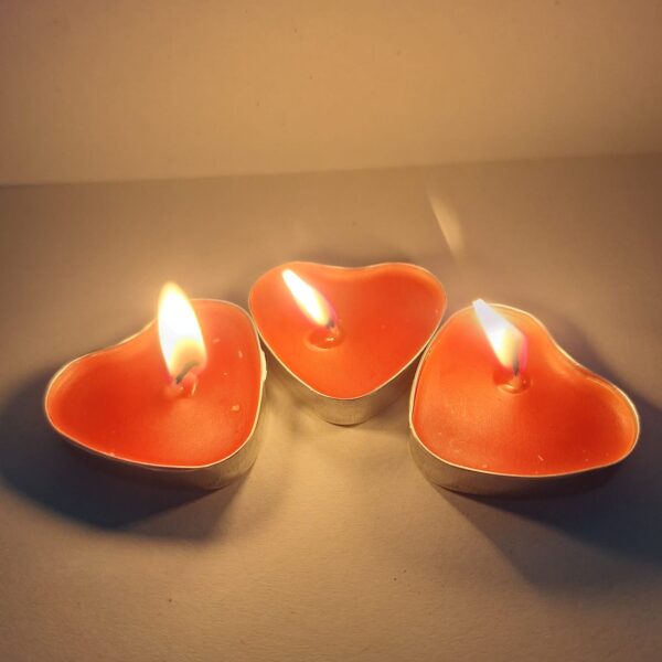 Herz- Teelichter - Valentinstagsset 10Stück